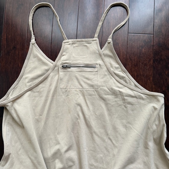Free People Movement Hot Shot Romper, Size S, Mocha Latte, Overalls Jumpsuit - Picture 8 of 9
